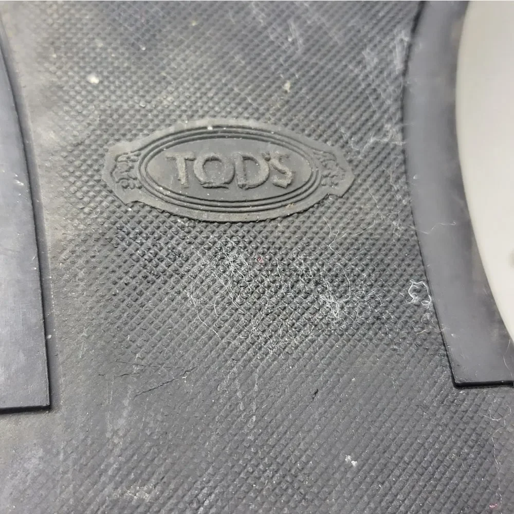 Tod’s Men’s Suede Desert Chukka Boots Gray Lace Up Made In Italy Size 9.5